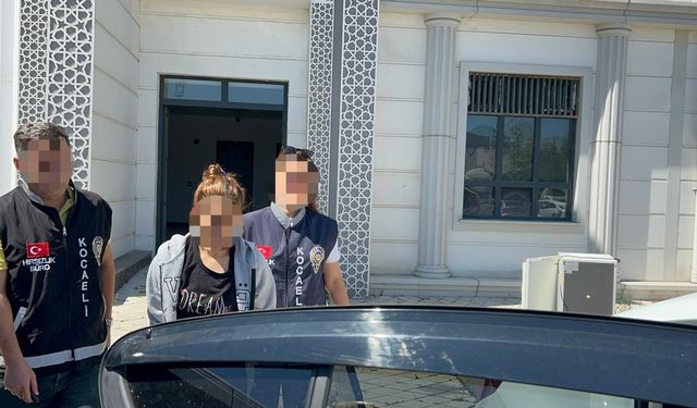 Kocaeli'de 3 evden 500 bin TL değerinde ziynet eşya çalan kadın tutuklandı
