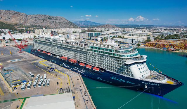 Kruvaziyer turizminde 12 yılın 'temmuz' rekoru