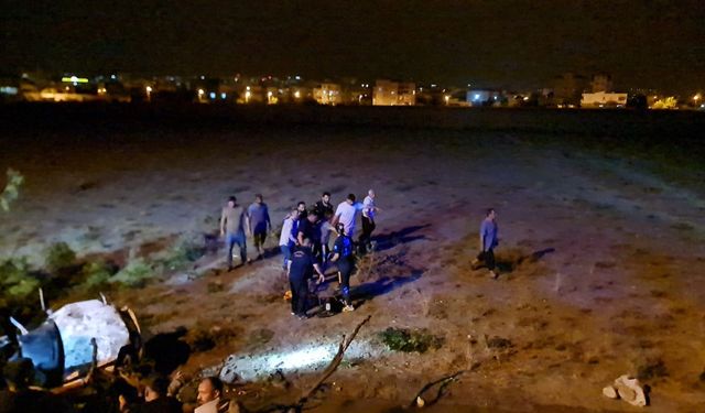 Osmaniye'de otomobil şarampole devrildi: 1 ölü, 1 yaralı