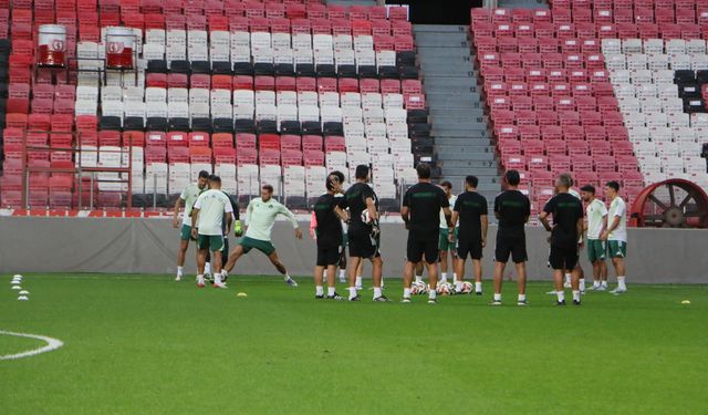 Panathinaikos, Samsunspor maçı hazırlıklarını tamamladı / Görüntü eklendi