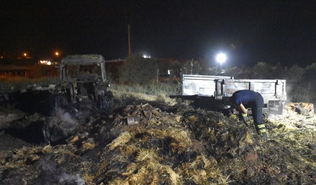 Sivas’ta çiftlik yangınında 2 kişi dumandan etkilendi
