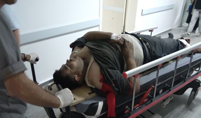Tamir sırasında 5'inci kattan zemine çakılan asansör kabinindeki 2 işçi yaralandı