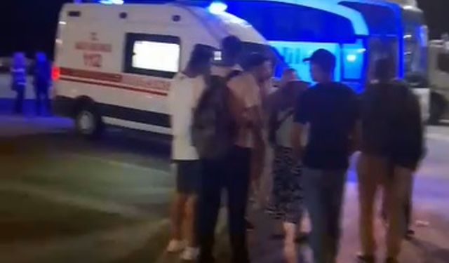 Yolcu otobüsünde 2 şoför arasında bıçaklı kavga