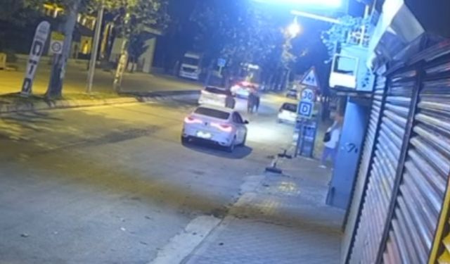 Adana'da caddede koşan başıboş at, otomobille çarptı