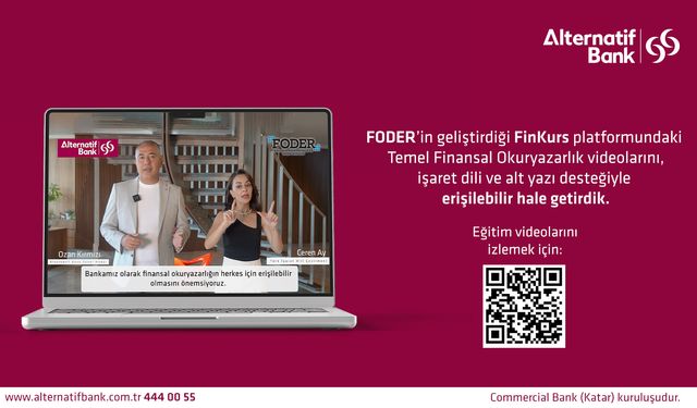 Alternatif Bank ve FODER'den işitme engellilere yönelik iş birliği