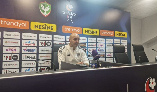 Amed Sportif Faaliyetler-Pendikspor maçının ardından