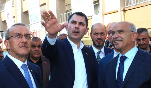Bakan Kurum: Saatte 23, günde 550 konut yapıyoruz