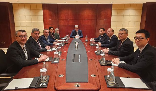 Bakan Memişoğlu, Çinli iş insanlarıyla bir araya geldi