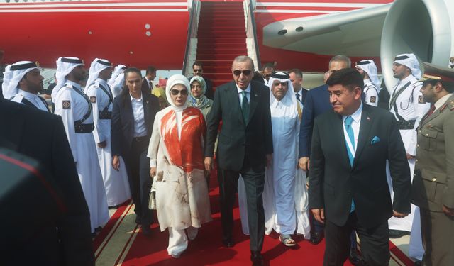 Cumhurbaşkanı Erdoğan, Katar'da