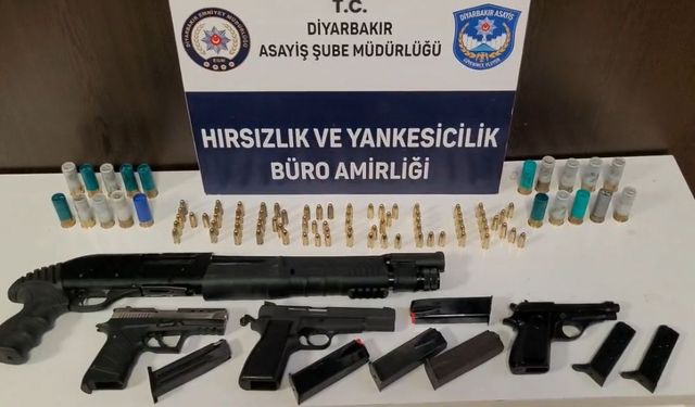Diyarbakır'da hırsızlık şüphelilerine 'Zincir' operasyonu: 5 tutuklama