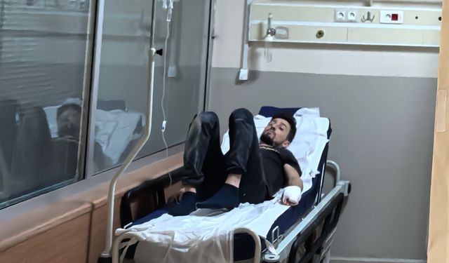 Elini yatar testereye kaptıran iş yeri sahibi yaralandı