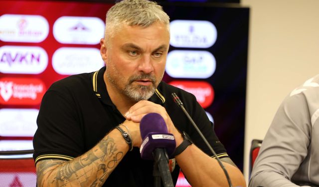 Gaziantep FK - Samsunspor maçının ardından