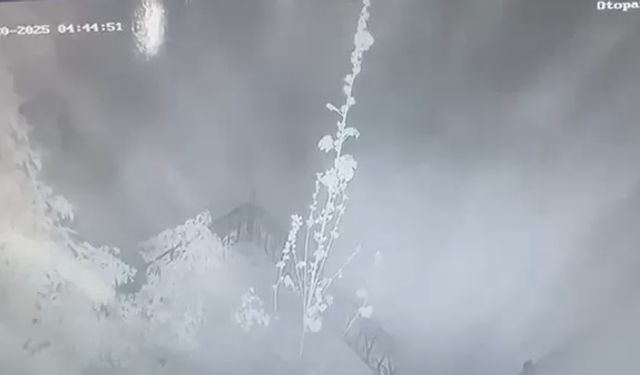 Kapadokya'da peribacasının bir kısmı yıkıldı