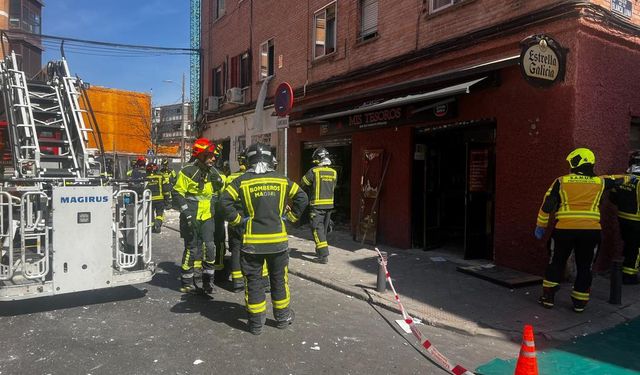 Madrid'de patlama: 1 ölü, 25 yaralı