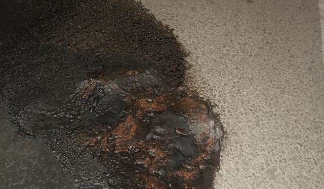 Mağazayı kundaklamaya çalışan şüpheli, o anları cep telefonu kamerasıyla kaydetti