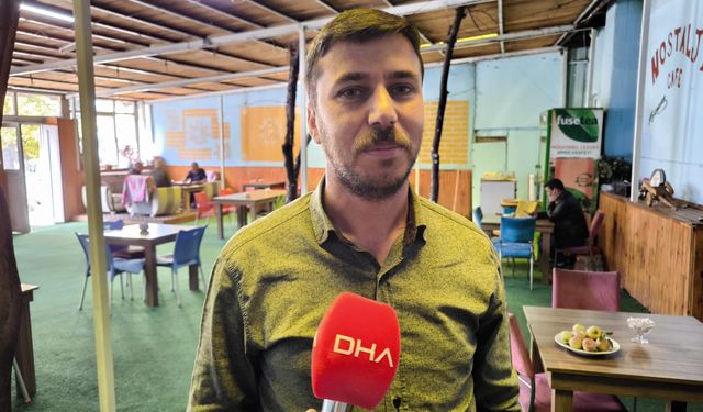 Meyve ağaçları, kafenin ortasında kaldı/Ek fotoğraflar