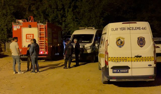 Muş'ta iki katlı evde çıkan yangında yatalak hasta yaşamını yitirdi