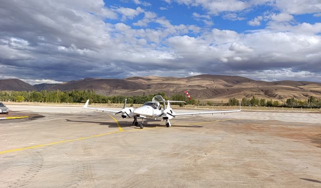 Nuri Demirağ'ın doğduğu ilçeye 84 yıl sonra ilk uçak indi