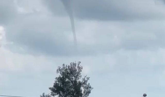 Ordu'da denizde hortum oluştu