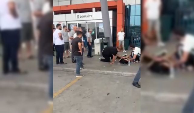 Otogarda babası tarafından silahla vurulan kadın yaralandı; olay kamerada