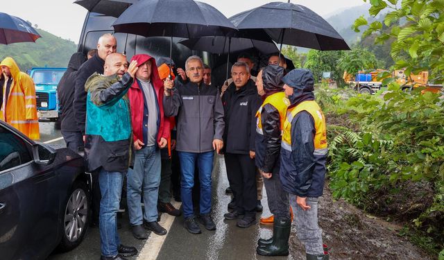 Rize ve Artvin'de selin izleri siliniyor (2)