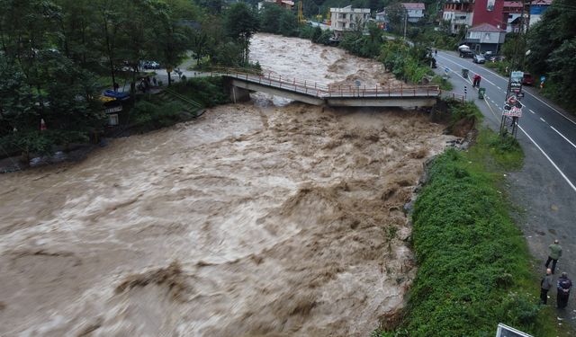 Rize'de yağış, sel ve heyelana neden oldu / Ek fotoğraflar