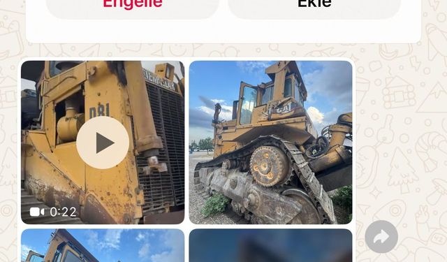 Satmak istediği dozeri, pazarlık yaptığı kişilerin çaldığını iddia edip suç duyurusunda bulundu