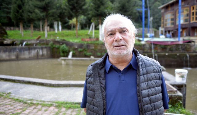 Selin vurduğu tesiste alabalıkların 'oksijen' mücadelesi