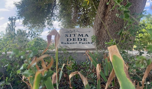'Sıtma Dede'nin mezarı yolun ortasında kaldı