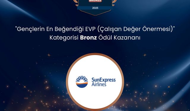 SunExpress'e Youth Awards 2025'te iki farklı kategoride ödül