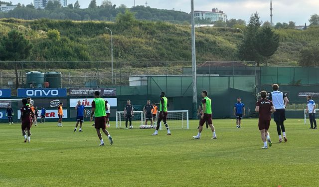 Trabzonspor'da Fenerbahçe maçı hazırlıkları devam etti