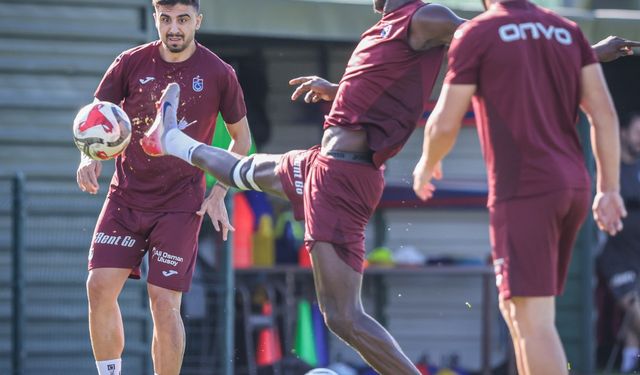 Trabzonspor'da, Fenerbahçe maçı hazırlıkları sürüyor
