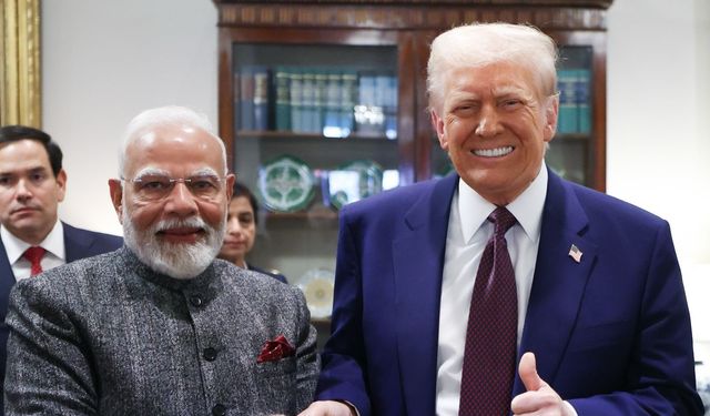 Trump: Hindistan ile ticaret müzakerelerine devam ediyoruz