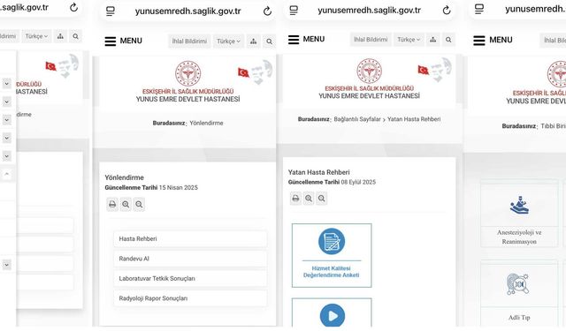 Yatan hastalara ‘karekodlu' hastane rehberi