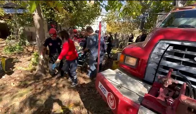 12 metrelik kuyudan itfaiyenin müdahalesiyle kurtarıldı