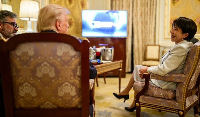 ABD Başkanı Trump, Japonya Başbakanı Sanae Takaichi ile görüştü