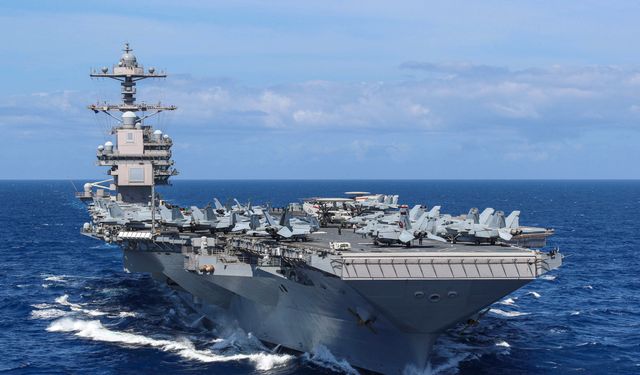 ABD, uyuşturucuyla mücadele kapsamında Gerald R. Ford uçak gemisini Karayipler'e gönderdi