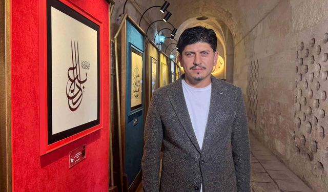 Âdil-i Mutlak Hat Eserleri Sergisi, Mardin'de sanatseverlerle buluştu