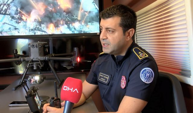 ‘Alev savaşçıları', termal kameralı ısı tespit dronu ile gökyüzünden hayat kurtarıyor