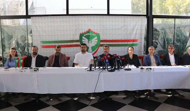 Amed Sportif Faaliyetler Başkanı Eren: Hedefimiz Süper Lig'e çıkmak ve orada kalıcı olmak