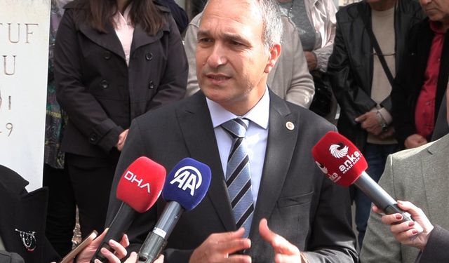 Ankara- Türkiye'nin ilk Milli Eğitim Müsteşarı Kansu, kabri başında anıldı /Video eklendi