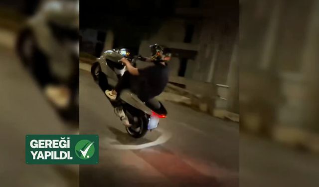 Antalya'da trafik güvenliğini tehlikeye düşüren sürücü yakalandı