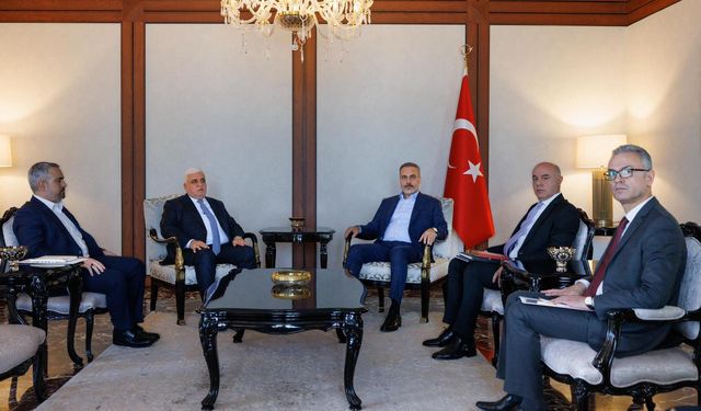 Bakan Fidan, Haşdi Şabi Komisyonu Başkanı el-Feyyad'ı kabul etti