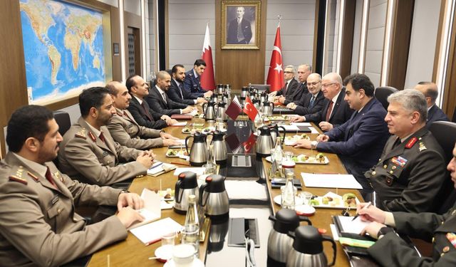 Bakan Güler, Katar Başbakan Yardımcısı Al Sani ile görüştü