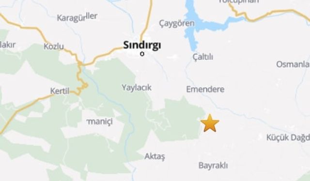 Balıkesir Sındırgı'da 4.2 büyüklüğünde deprem