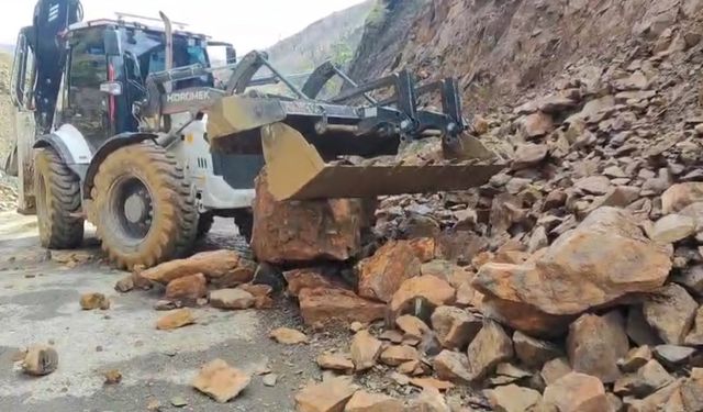 Batman'da heyelanlar nedeniyle kapanan 55 yoldan 23'ü açıldı