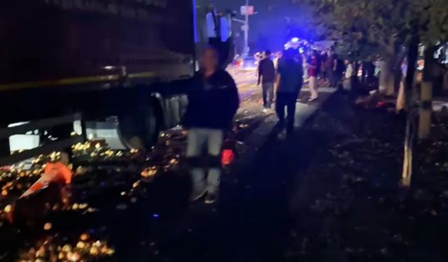 Batman'da TIR, park halindeki TIR'a çarptı: 1 ölü, 1 yaralı