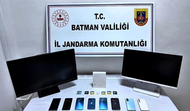 Batman'da yasa dışı bahis operasyonunda 5 gözaltı