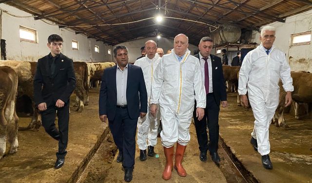 Bayraktar: Şap hastalığından mağdur olan işletmelere destek verilmeli / Video eklendi