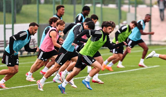 Beşiktaş kondisyon ve taktik çalıştı